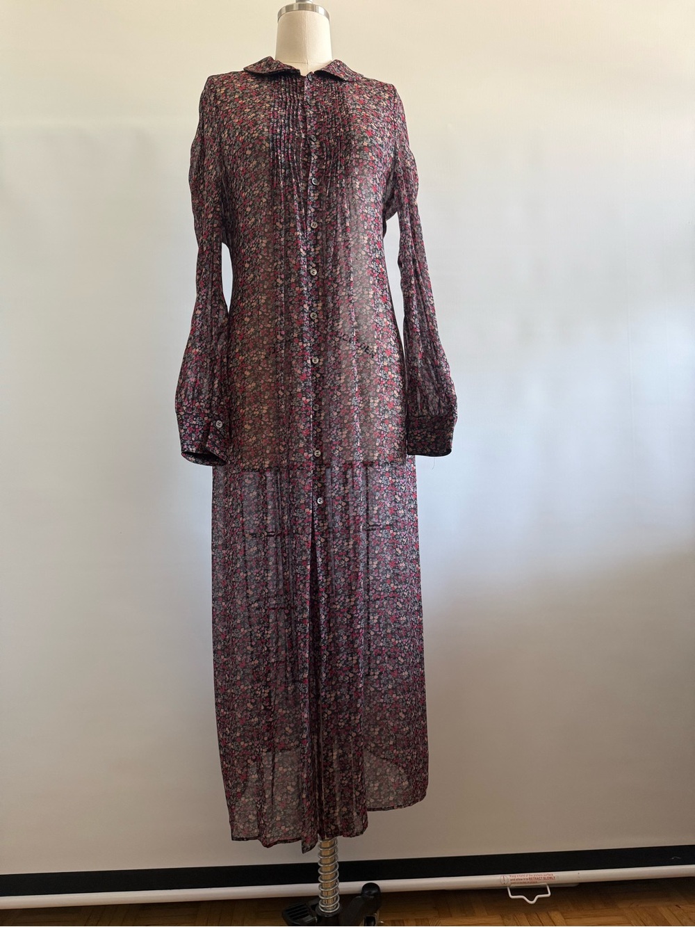 Junya Watanabe Comme des Garçons sheer floral dress - Picture 2 of 10